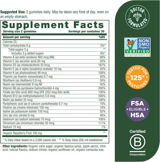 Megafood Baby & Me 2 Prenatal Vitamin Gummies - Prenatal Vitamins For