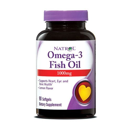 Omega-3 Fish Oil 90 Softgels By Natrol