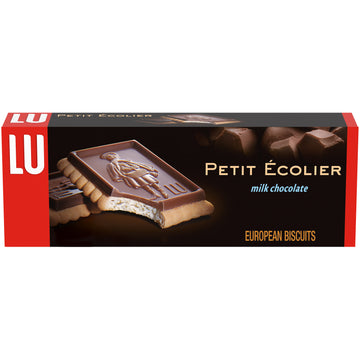 Lu Petit Ecolier European Milk Chocolate Biscuit Cookies