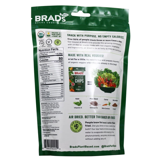 Brad'S Plant Based Kale Veggie Chips