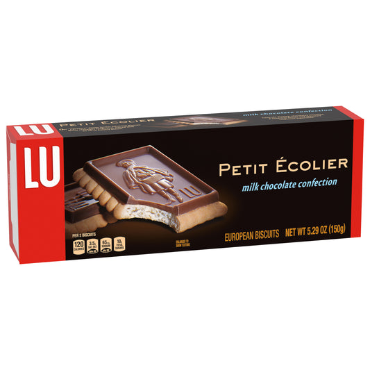 Lu Petit Ecolier European Milk Chocolate Biscuit Cookies