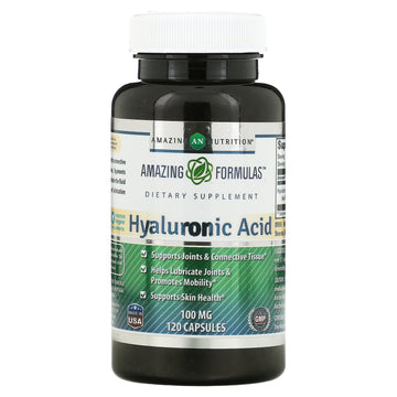 Amazing Nutrition, Hyaluronic Acid, 100 Mg Capsules