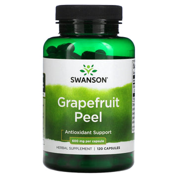 Swanson, Grapefruit Peel, 600 Mg Capsules