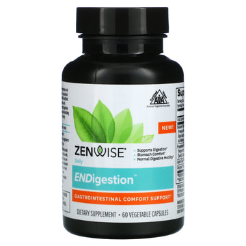 Zenwise Health, Endigestion Vegetable Capsules