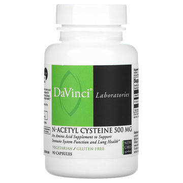 Davinci Laboratories Of Vermont, N-Acetyl Cysteine, 500 Mg Capsules