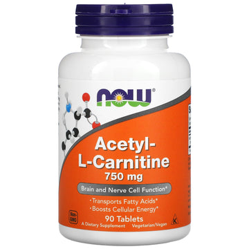 Now Foods, Acetyl-L Carnitine, 750 Mg