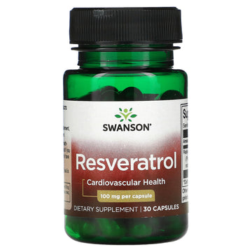 Swanson, Resveratrol, 100 Mg Capsules