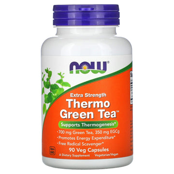 Now Foods, Thermo Green Tea, Extra Strength Veg Capsules