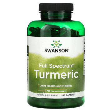 Swanson, Full Spectrum Turmeric, 360 Mg Capsules