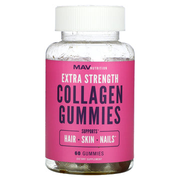 Mav Nutrition, Extra Strength Collagen Gummies