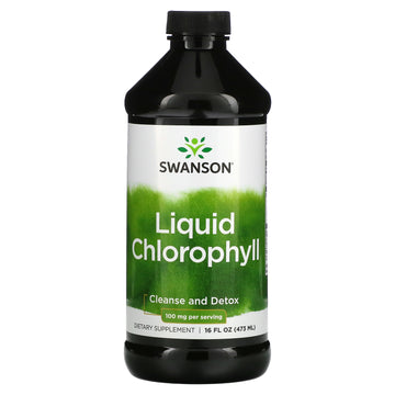 Swanson, Liquid Chlorophyll, 100 Mg (473 Ml)