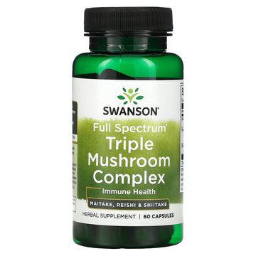 Swanson, Full Spectrum Triple Mushroom Complex