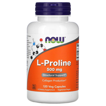 Now Foods, L-Proline, 500 Mg
