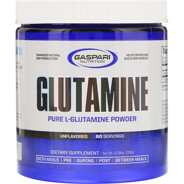 Gaspari Nutrition, Glutamine, Unflavored