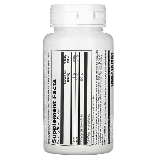 Sunny Green, Chlorophyll Tablets