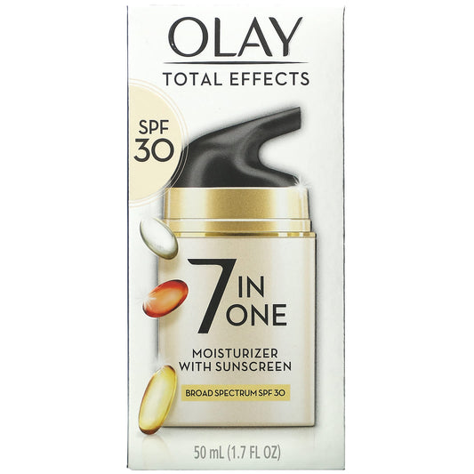 Olay, Total Effects, 7-in-One Moisturizer with Sunscreen, SPF 30 (50 ml)