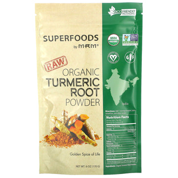 Mrm, Raw Organic Turmeric Root Powder