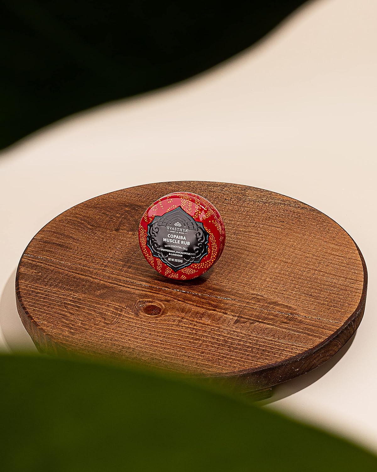 SVASTHYA BODY & MIND Copaiba Muscle Rub - Relieve Aching, Sore Muscles