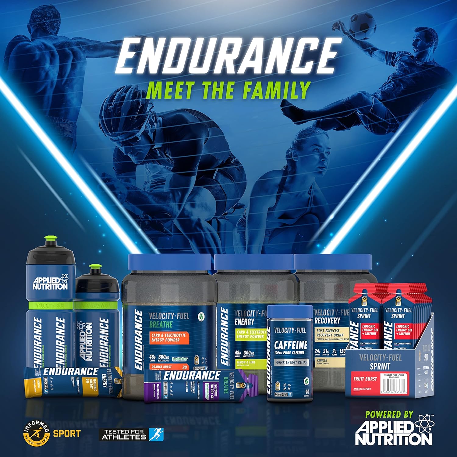 Applied Nutrition Endurance - Post Exercise Recovery Drink, Protein Po
