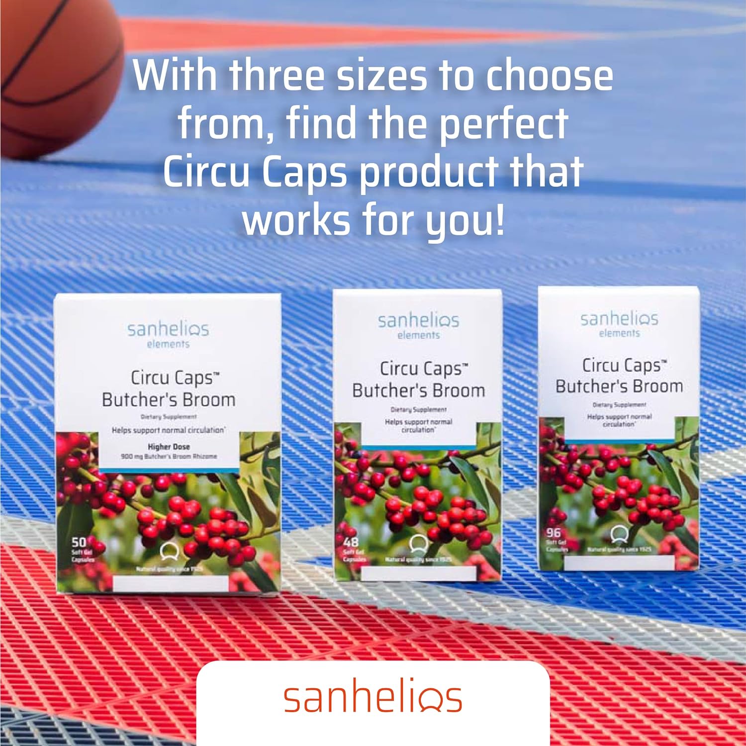 Sanhelios Circu Caps Higher Dose Max Potency Butcher's Broo