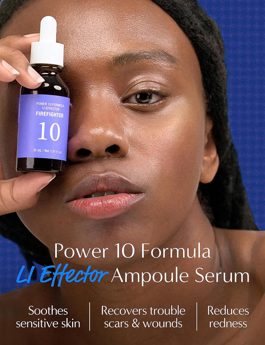 It'S Skin Power 10 Formula Li Effector Ampoule Serum 30 (1.01  ) - Licorice Extract And Guaiazulene - Skin Clear And Clean - Goodbye To Redness And Acne Blemishes