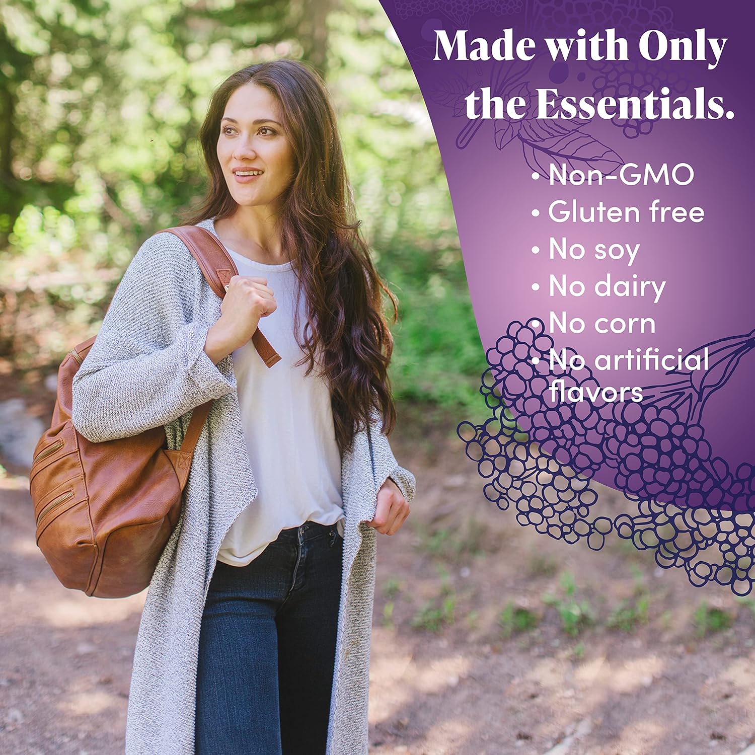 Zand Immune Fast Elderberry Chews | Boosts Immune Response & Cell Acti