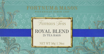 Fortnum And Mason British Tea. Royal Blend 25 Count Tea Bags (1 Pack) Usa