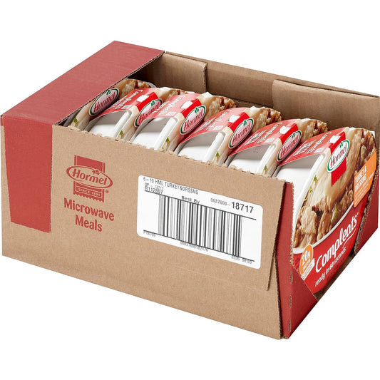 Hormel Compleats Turkey & Dressing Microwave Tray, 10 Oz. (6 Pack)3.75 Pounds