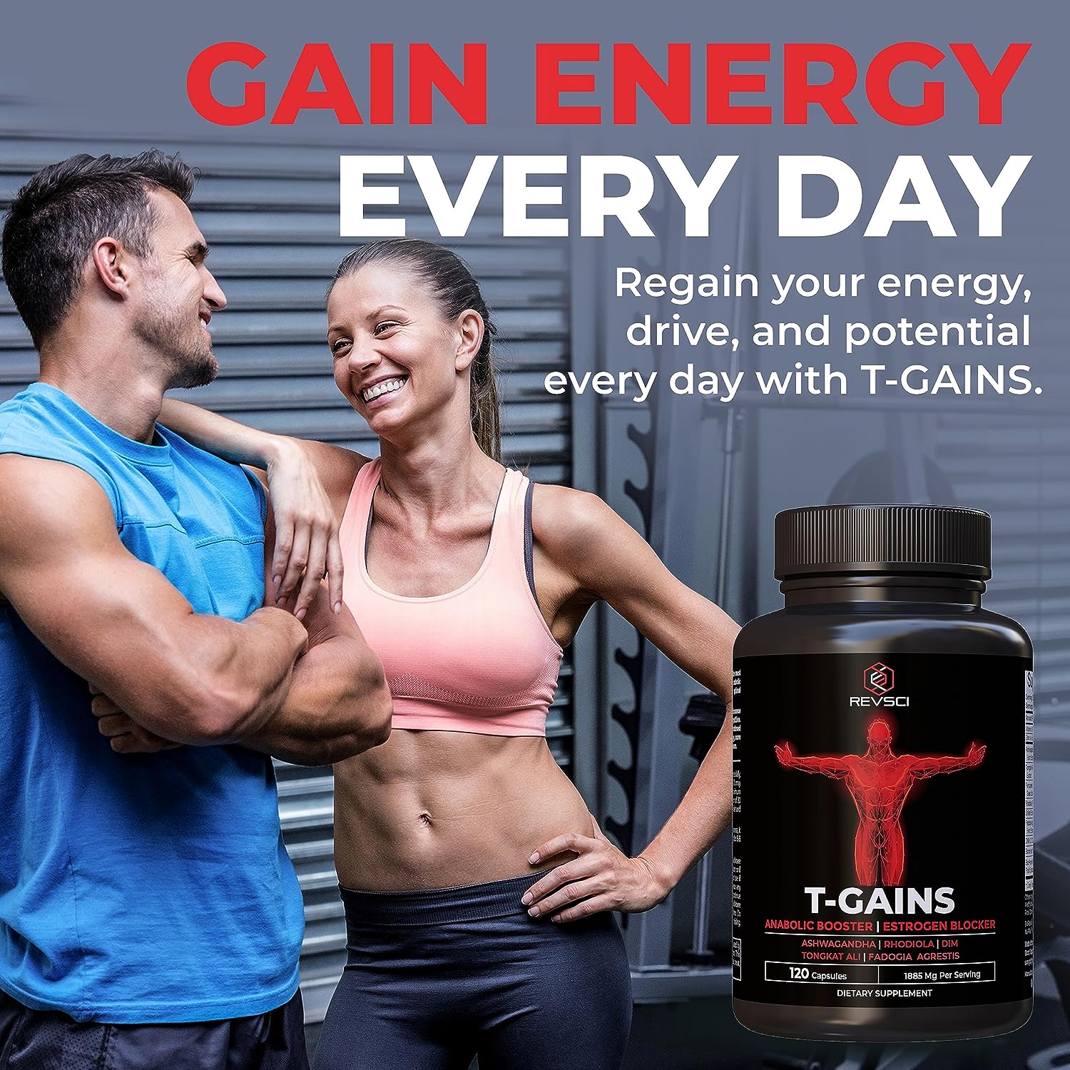 Anabolic Workout Supplement for Men & Muscle Builder for Me