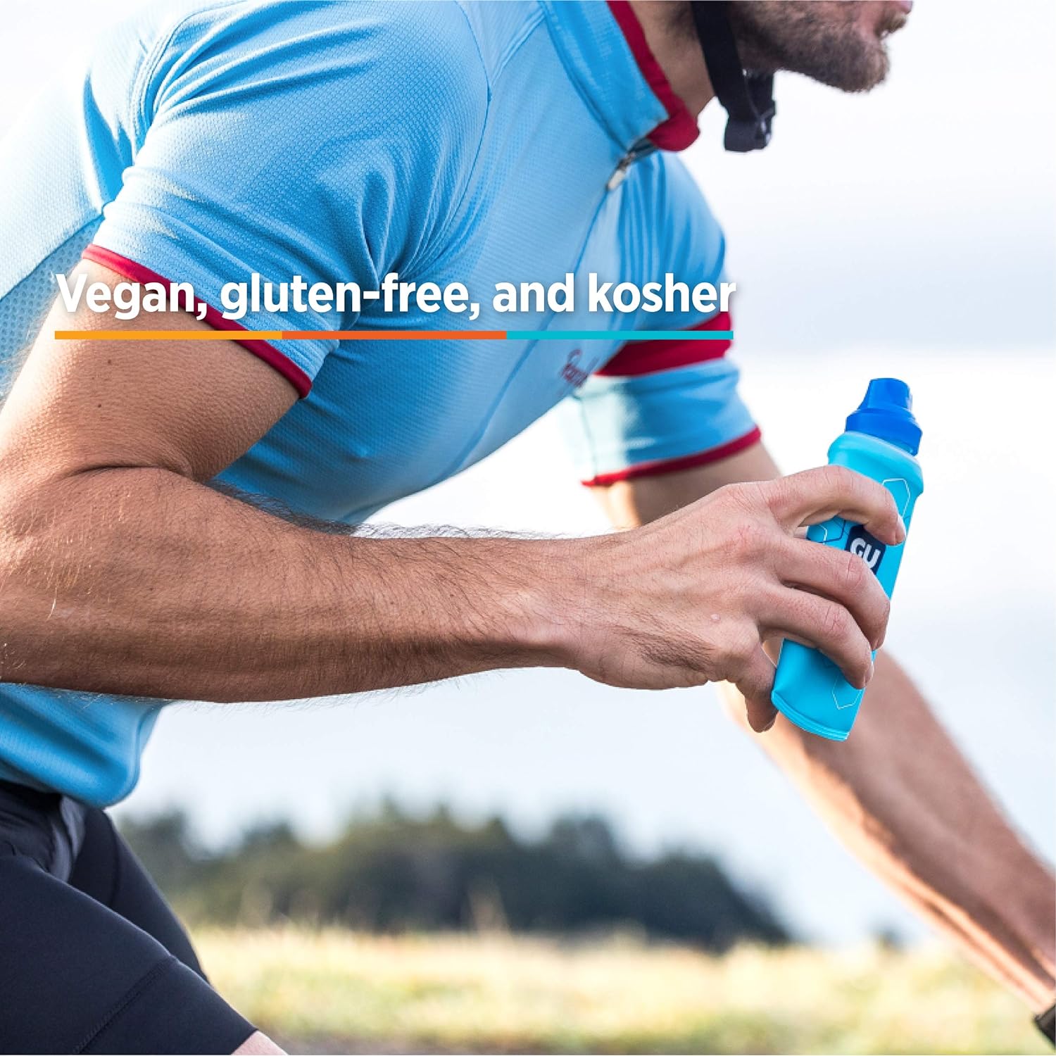 GU Energy Roctane Ultra Endurance Energy Gel, 15 Servings, Blueberry P