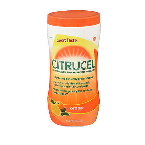 Citrucel Powder Orange Flavor 30 oz By Citrucel