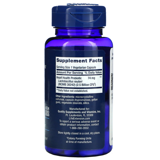 Life Extension, Florassist Heart Health,  Vegetarian Capsules