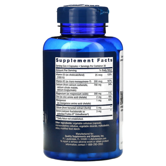 Life Extension, Bone Restore With Vitamin K2