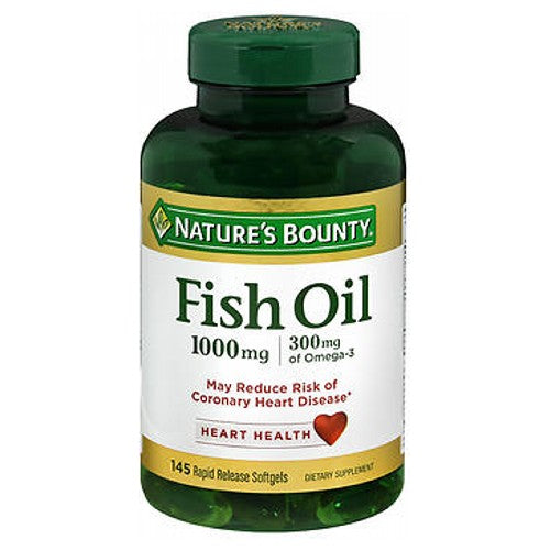Nature's Bounty Fish Oil 145 Count By Nature's Bounty