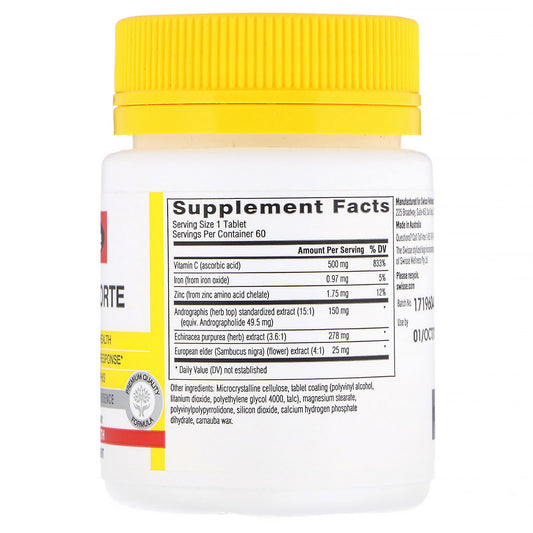 Swisse, Ultiboost, Immune Forte Tablets