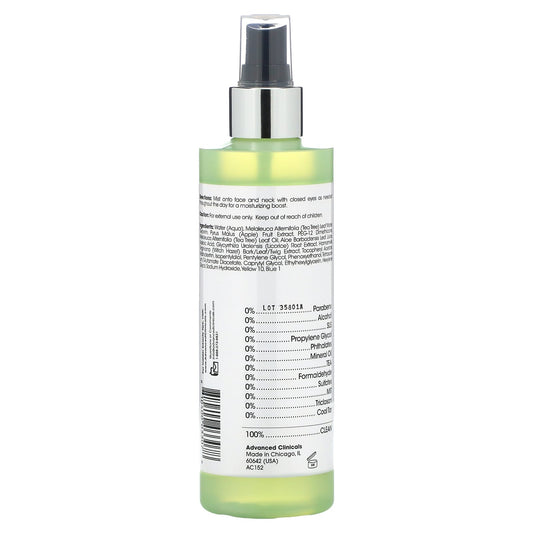 Advanced Clinicals, Oil Control Toner, Tea Tree + Witch Hazel (237 ml)