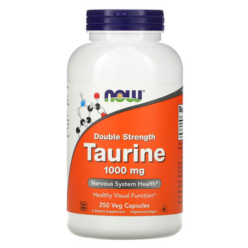 Now Foods, Double Strength Taurine, 1,000 Mg