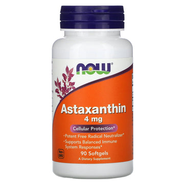 Now Foods, Astaxanthin, 4 Mg Softgels
