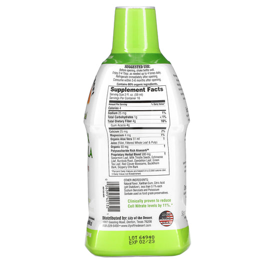 Lily Of The Desert, Aloe Herbal, Detox Formula