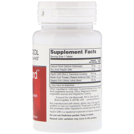 Protocol For Life Balance, Gi Guard Am Tablets