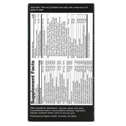 Nugenix, Men'S Daily Testosterone Multivitamin