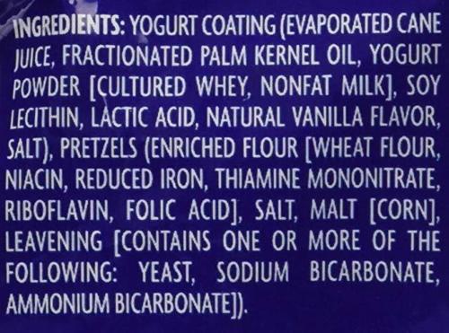 Yogurt Covered Pretzels,  Bag