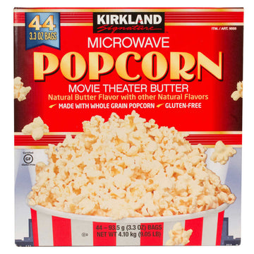 Kirkland Signature Microwave Popcorn, 44-Count