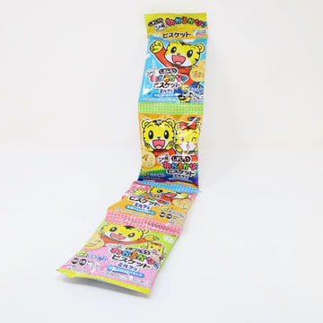 Expiring On 4/1/2022 Shimajiro Wakarukana Bisucit 4 Ren Wheat Cracker /72G