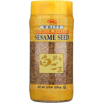 Jfc Roasted White Sesame Seeds, (Pack Of 6)