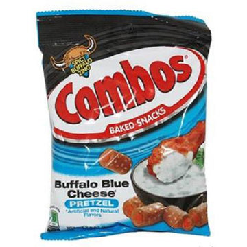 Combos Buffalo Blue Cheese Pretzel Baked Snacks 6.3 Oz