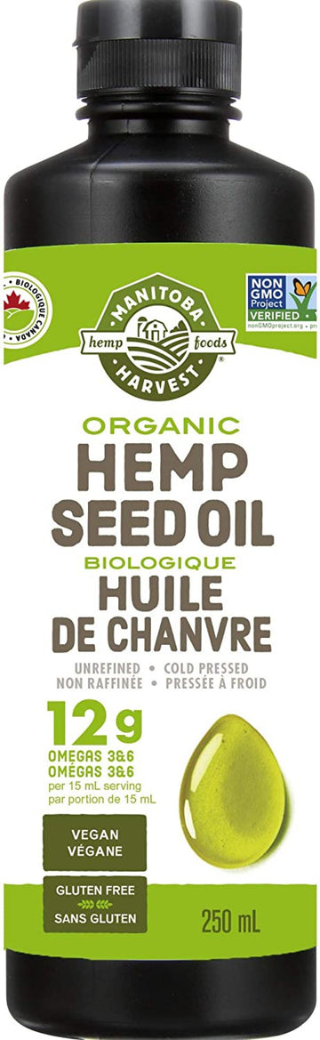 Manitoba Harvest Organic Nic Hemp Seed Oil