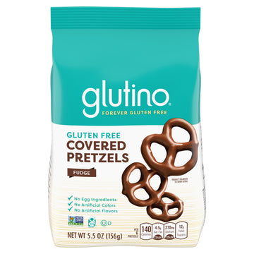 Glutino Fudge Covered Pretzels