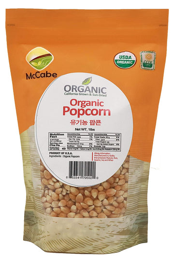 Mccabe Organic Popcorn