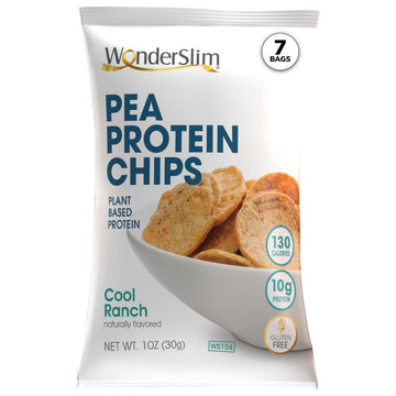 Wonderslim Pea Protein Chips, (7Ct)